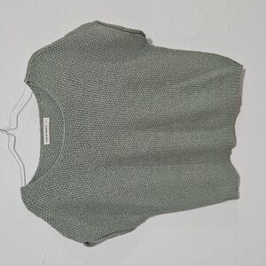 Moon&Madison knit green top